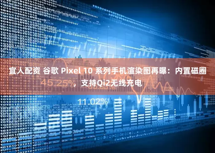 宜人配资 谷歌 Pixel 10 系列手机渲染图再曝：内置磁圈，支持Qi2无线充电