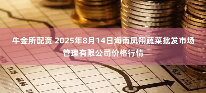 牛金所配资 2025年8月14日海南凤翔蔬菜批发市场管理有限公司价格行情